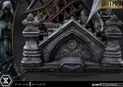 Batman Estatua Ultimate Premium Masterline Series 1/4 Batman Rebirth Edition Black Deluxe Bonus Version 71 cm