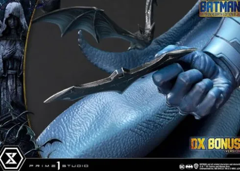 Batman Estatua Ultimate Premium Masterline Series 1/4 Batman Rebirth Edition Blue Deluxe Bonus Version 71 cm