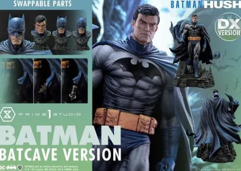 Batman Estatua Ultimate Premium Masterline Series 1/4 Hush (Comics) Batman Deluxe Version 56 cm, Batcave Version