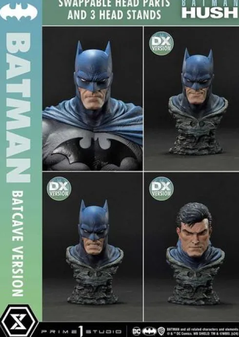 Batman Estatua Ultimate Premium Masterline Series 1/4 Hush (Comics) Batman Deluxe Version 56 cm, Batcave Version
