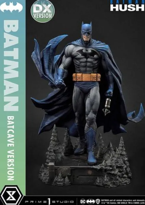 Batman Estatua Ultimate Premium Masterline Series 1/4 Hush (Comics) Batman Deluxe Version 56 cm, Batcave Version