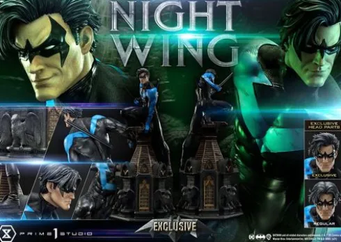 Batman Hush Estatua Nightwing & Nightwing Exclusive Bonus 87 cm Surtido (3)