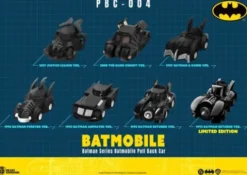 Batman Pull Back Car Series Pack de 6 Coches de Cuerda Blind Box