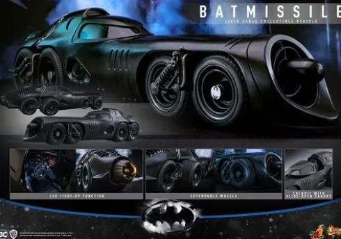 Batman Returns Vehículo Movie Masterpiece 1/6 Batmissile