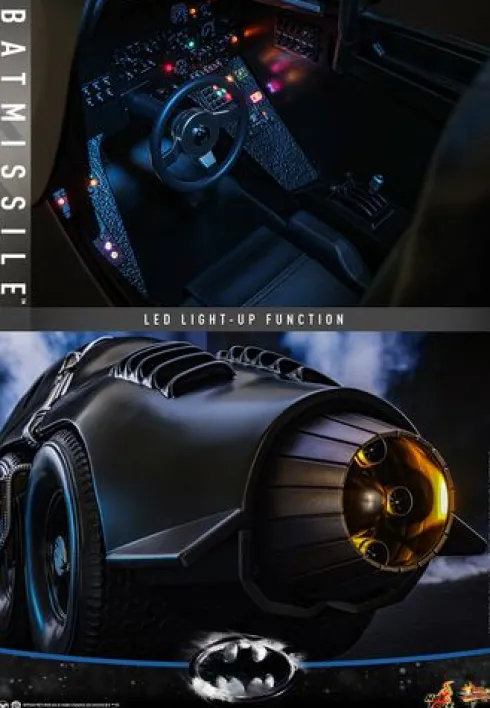 Batman Returns Vehículo Movie Masterpiece 1/6 Batmissile