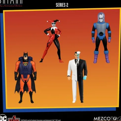 Batman: The Animated Series 2 Figuras 5 Points Deluxe Box Set 9 cm