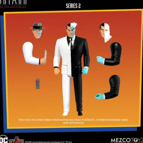 Batman: The Animated Series 2 Figuras 5 Points Deluxe Box Set 9 cm