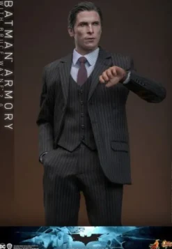 Batman The Dark Knight Figura Movie Masterpiece 1/6 Batman Armory with Bruce Wayne 2.0