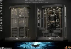 Batman The Dark Knight Figura Movie Masterpiece 1/6 Batman Armory with Bruce Wayne 2.0