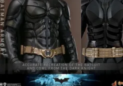 Batman The Dark Knight Figura Movie Masterpiece 1/6 Batman Armory with Bruce Wayne 2.0