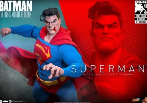 Batman: The Dark Knight Returns Figura Comic Masterpiece 1/6 Superman 34 cm