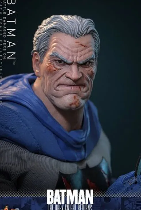 Batman: The Dark Knight Returns Figura Comic Masterpiece 1/6 Batman (Battle Damaged Version) 32 cm