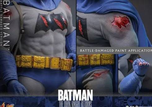 Batman: The Dark Knight Returns Figura Comic Masterpiece 1/6 Batman (Battle Damaged Version) 32 cm