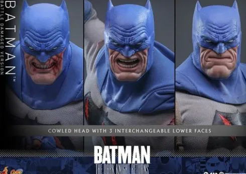 Batman: The Dark Knight Returns Figura Comic Masterpiece 1/6 Batman (Battle Damaged Version) 32 cm