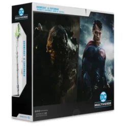 Batman vs Superman: El amanecer de la justicia DC Multiverse Pack de 2 Figuras Mega Doomsday & Superman