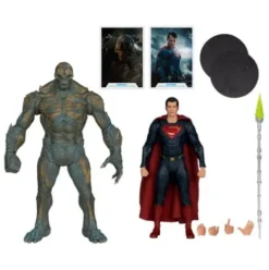Batman vs Superman: El amanecer de la justicia DC Multiverse Pack de 2 Figuras Mega Doomsday & Superman