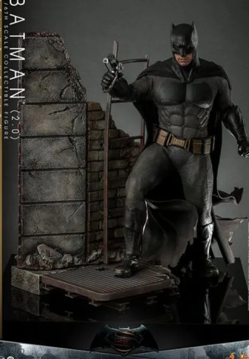 Batman v Superman: El amanecer de la justicia Figura Movie Masterpiece 1/6 Batman 2.0 (Deluxe Version) 30 cm