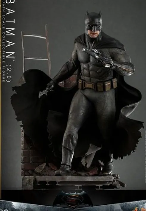 Batman v Superman: El amanecer de la justicia Figura Movie Masterpiece 1/6 Batman 2.0 (Deluxe Version) 30 cm