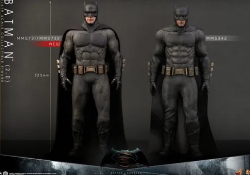 Batman v Superman: El amanecer de la justicia Figura Movie Masterpiece 1/6 Batman 2.0 (Deluxe Version) 30 cm