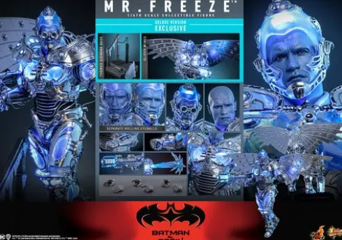 Batman y Robin Figura Movie Masterpiece 1/6 Mr. Freeze Deluxe Version 33 cm