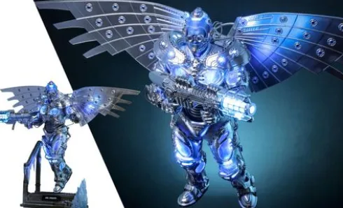Batman y Robin Figura Movie Masterpiece 1/6 Mr. Freeze Deluxe Version 33 cm
