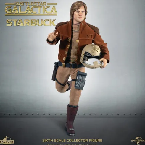 Battlestar Galactica Figura 1/6 Lieutenant Starbuck 15 cm