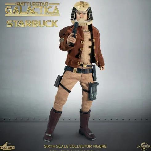 Battlestar Galactica Figura 1/6 Lieutenant Starbuck 15 cm