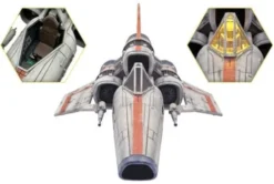 Battlestar Galactica Figura con Vehículo Colonial Viper Mk & Lieutenant Boomer