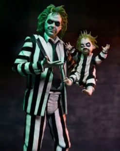 Beetlejuice Beetlejuice Figura 7 Scale Ultimate Striped Suit Beetlejuice 18 cm