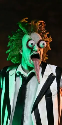 Beetlejuice Beetlejuice Figura 7 Scale Ultimate Striped Suit Beetlejuice 18 cm