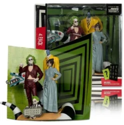 Beetlejuice Beetlejuice 4-Pack Movie Maniacs