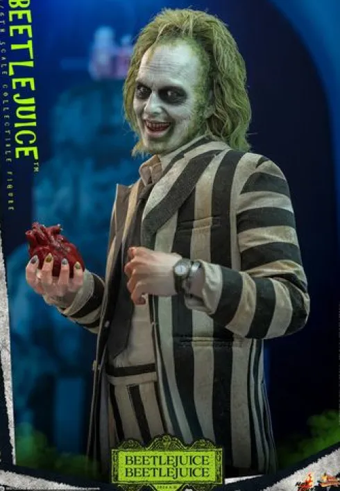 Beetlejuice Bitelchus Figura Movie Masterpiece 1/6 Beetlejuice