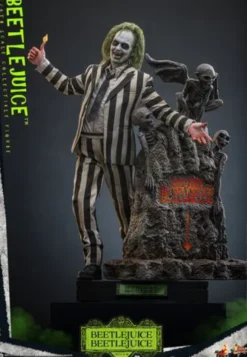 Beetlejuice Bitelchus Figura Movie Masterpiece 1/6 Beetlejuice