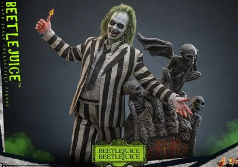 Beetlejuice Bitelchus Figura Movie Masterpiece 1/6 Beetlejuice