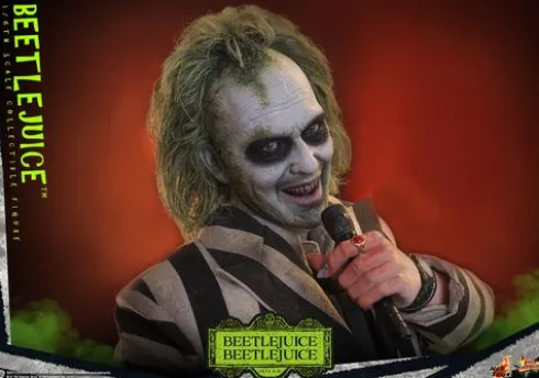 Beetlejuice Bitelchus Figura Movie Masterpiece 1/6 Beetlejuice