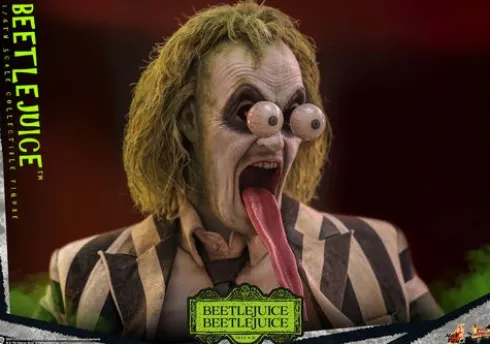 Beetlejuice Bitelchus Figura Movie Masterpiece 1/6 Beetlejuice