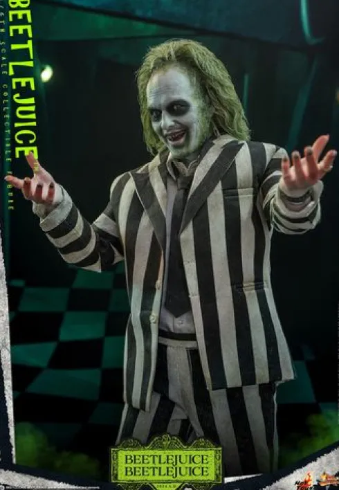 Beetlejuice Bitelchus Figura Movie Masterpiece 1/6 Beetlejuice