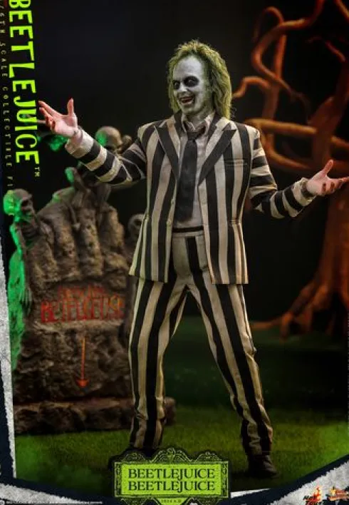 Beetlejuice Bitelchus Figura Movie Masterpiece 1/6 Beetlejuice