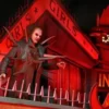 Beetlejuice (1988) Diorama Trenchcoat with Spikes Inferno Room Deluxe Set