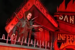 Beetlejuice (1988) Diorama Trenchcoat with Spikes Inferno Room Deluxe Set