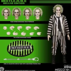 Beetlejuice Figura 1/12 Beetlejuice Deluxe Edition 18 cm