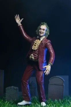 Beetlejuice 1988 Figura Beetlejuice Red Tuxedo 18 cm