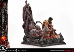 Berserk Estatua Legacy Art Kentaro Miura 1/4 Guts & Casca Bonus Version 72 cm