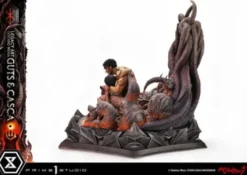 Berserk Estatua Legacy Art Kentaro Miura 1/4 Guts & Casca Bonus Version 72 cm