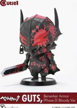 Berserk Minifigura Cutie1 PVC Guts Berserker Armor (Phase 3) Bloody Ver. 12 cm