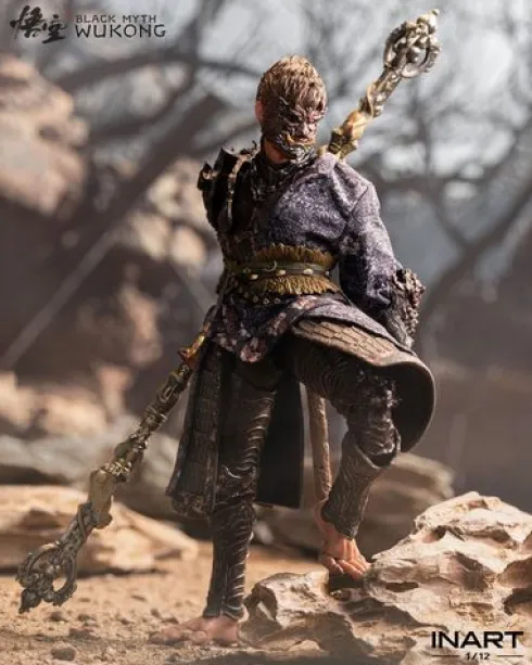Black Myth: Wukong Figura 1/12 The Destined One in the Bronze Armor Set Deluxe Ver. 16 cm