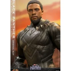 Black Panther Figura Movie Masterpiece 1/6 Black Panther (Original Suit) 31 cm