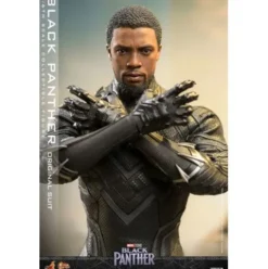 Black Panther Figura Movie Masterpiece 1/6 Black Panther (Original Suit) 31 cm