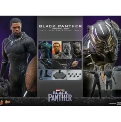 Black Panther Figura Movie Masterpiece 1/6 Black Panther (Original Suit) 31 cm