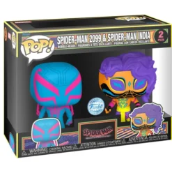 Blister 2 figuras POP Spider-Man – Spider-Man 2099 & Spider-Man India Exclusive